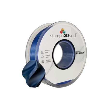 STAMPA 3DSUD PLA SILK DUAL COLOR black blue