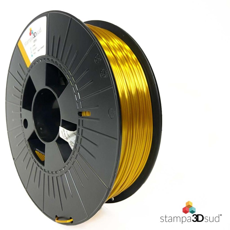 Filamento per stampanti 3D professionali PLA Silk Satin 1,75 mm 750 g marca S3DS effetto lucido