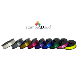 Filamento per stampanti 3D professionali PLA Silk Satin 1,75 mm 750 g marca S3DS effetto lucido
