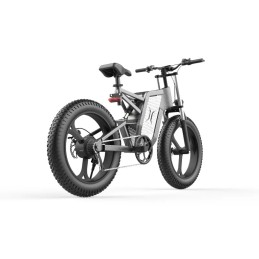 Bicicletta elettrica custom Molosso X20 500-1000-2000 Watt 20Ah 48V ruote Fat All Terriain 20"