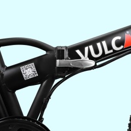 Sgancio pieghevole bici elettrica Vulcano 250 W