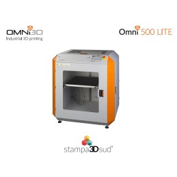 Stampante 3D professionale 2022 per l'industria ingegneristica e l'automotive Omni3D Omni 500 Lite prodotta in Europa