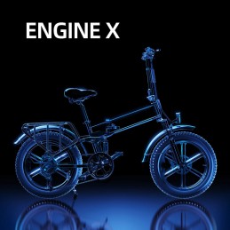 fat e-bike 20" ENGWE ENGINE X 250W 13Ah all terrain elettronica