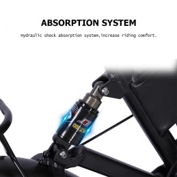 Doppia sospensione idraulica, ammortizzatore bicicletta elettrica CMacewheel RX20 Max