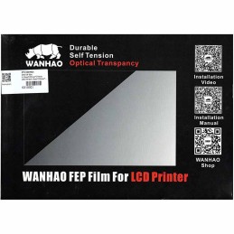 WANHAO FEP FILM PER STAMPANTE LCD