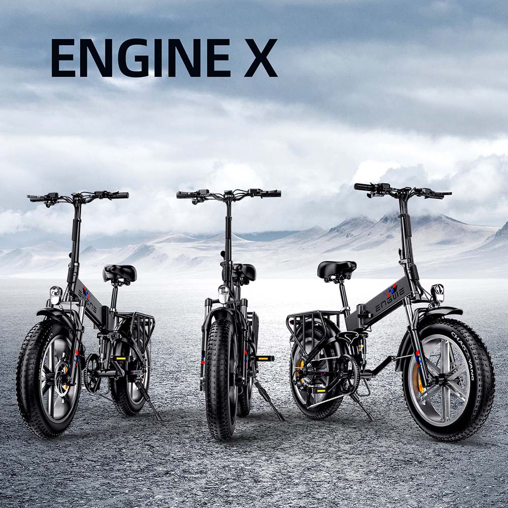Bicicletta elettrica fat bike 20" ENGWE ENGINE X 250W 13Ah vari colori